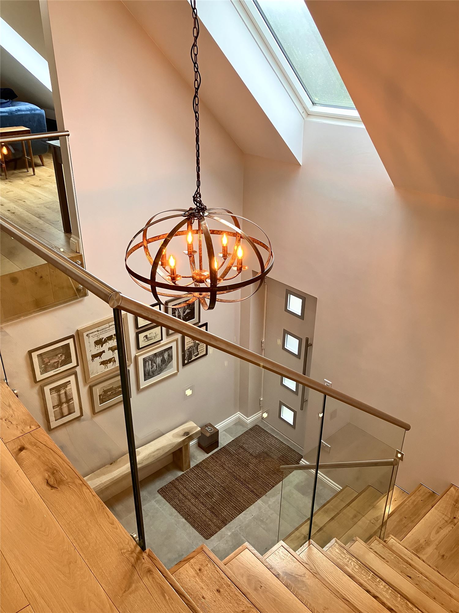 The Old Dairy, Cotleigh-Entrance Hall